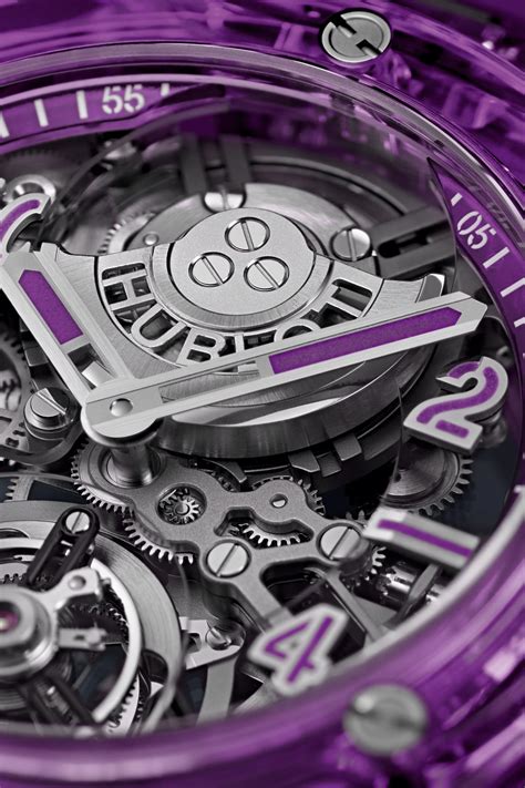 hublot zegarki|Big Bang Tourbillon Automatic Purple Sapphire 44 mm .